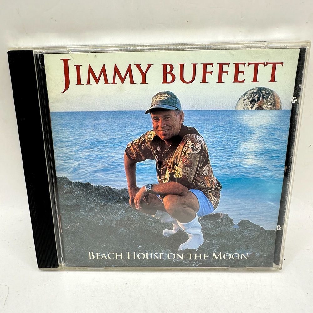 Jimmy Buffett - Beach House on the Moon CD Album 1999 Island Records 3145246602